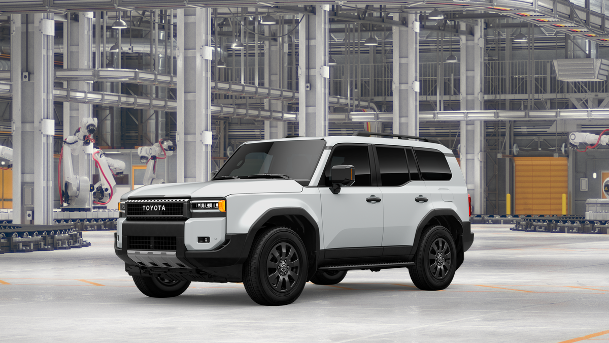 2027 Toyota Land Cruiser in Wind Chill Pearl shown in an official Toyota product asset