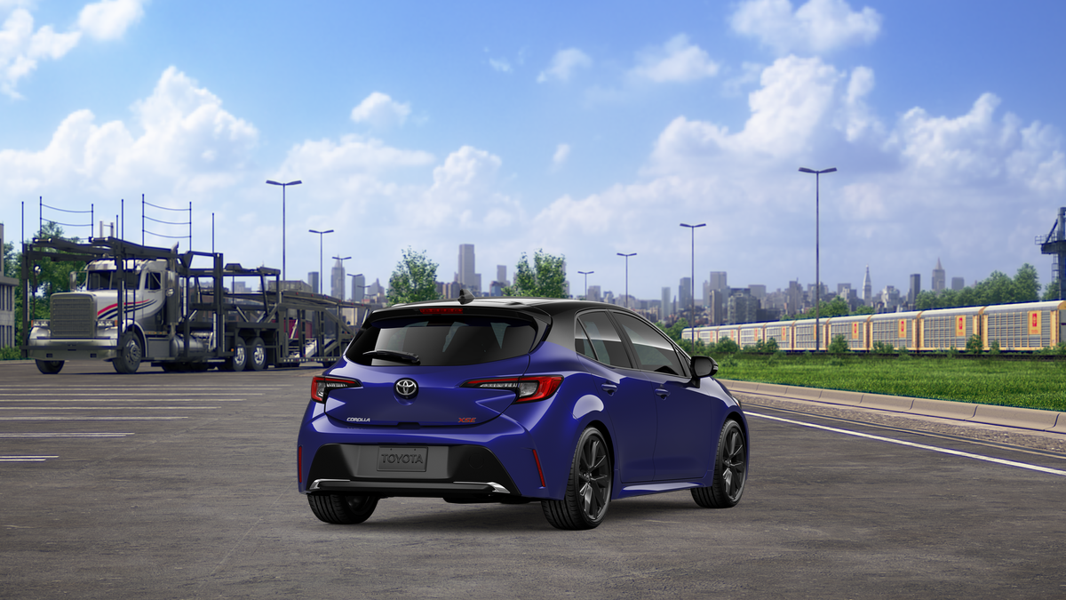 New 2026 Blue Crush Metallic with Midnight Black Metallic roof <sup>1</sup> Toyota  XSE image 11