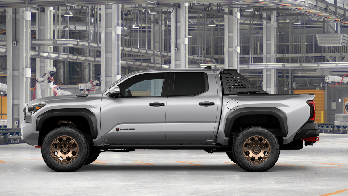 New 2026 Celestial Silver Metallic Toyota Tacoma Trailhunter image 6