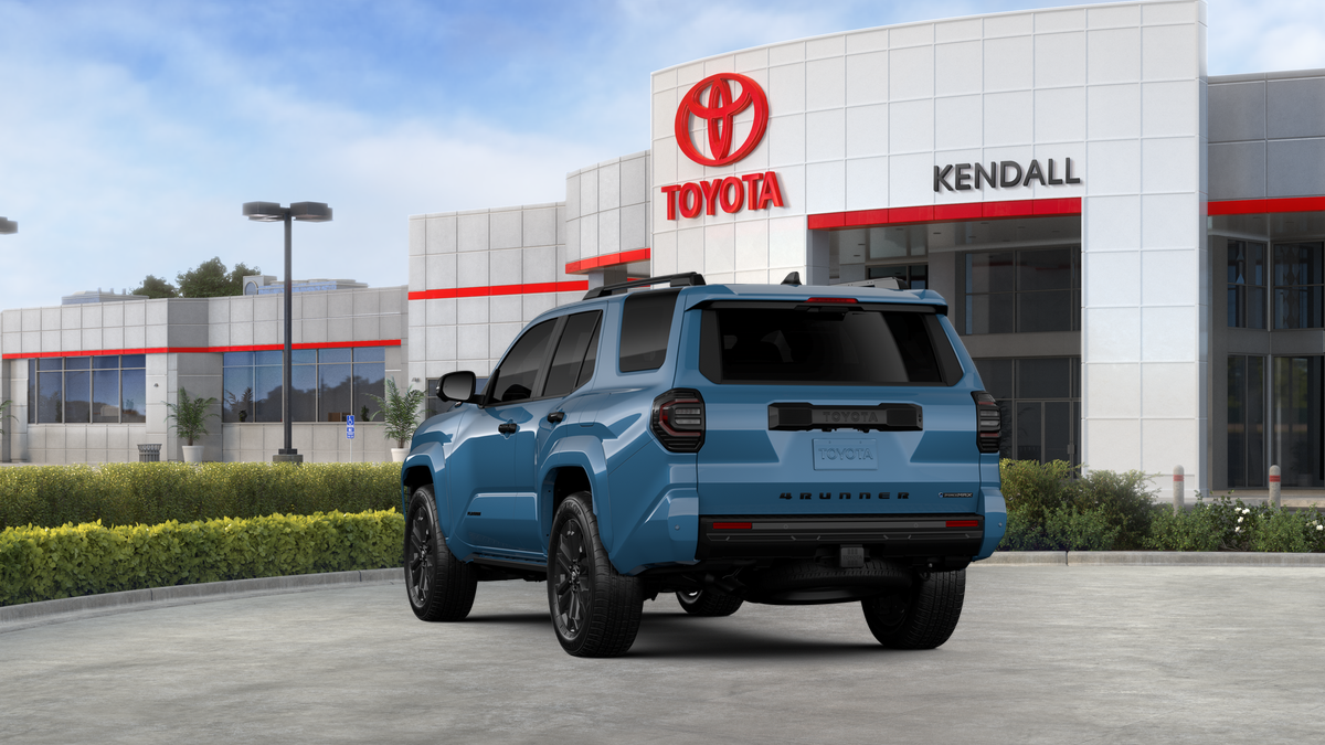 New 2026 Heritage Blue Toyota 4Runner Platinum image 9