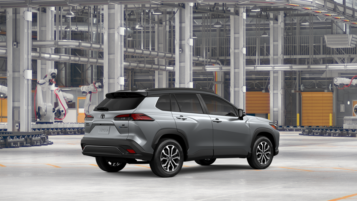 New 2026 Sonic Silver with Jet Black roof Toyota Hybrid SE image 18