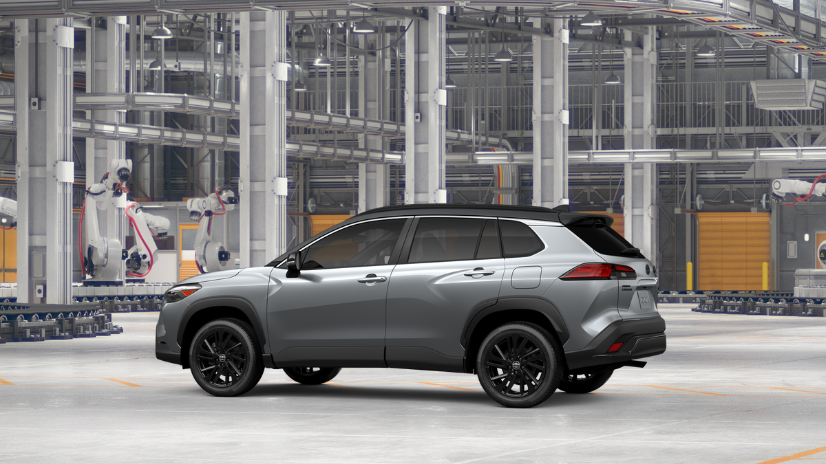 New 2026 Sonic Silver with Jet Black roof <sup>1</sup> Toyota  XSE image 7