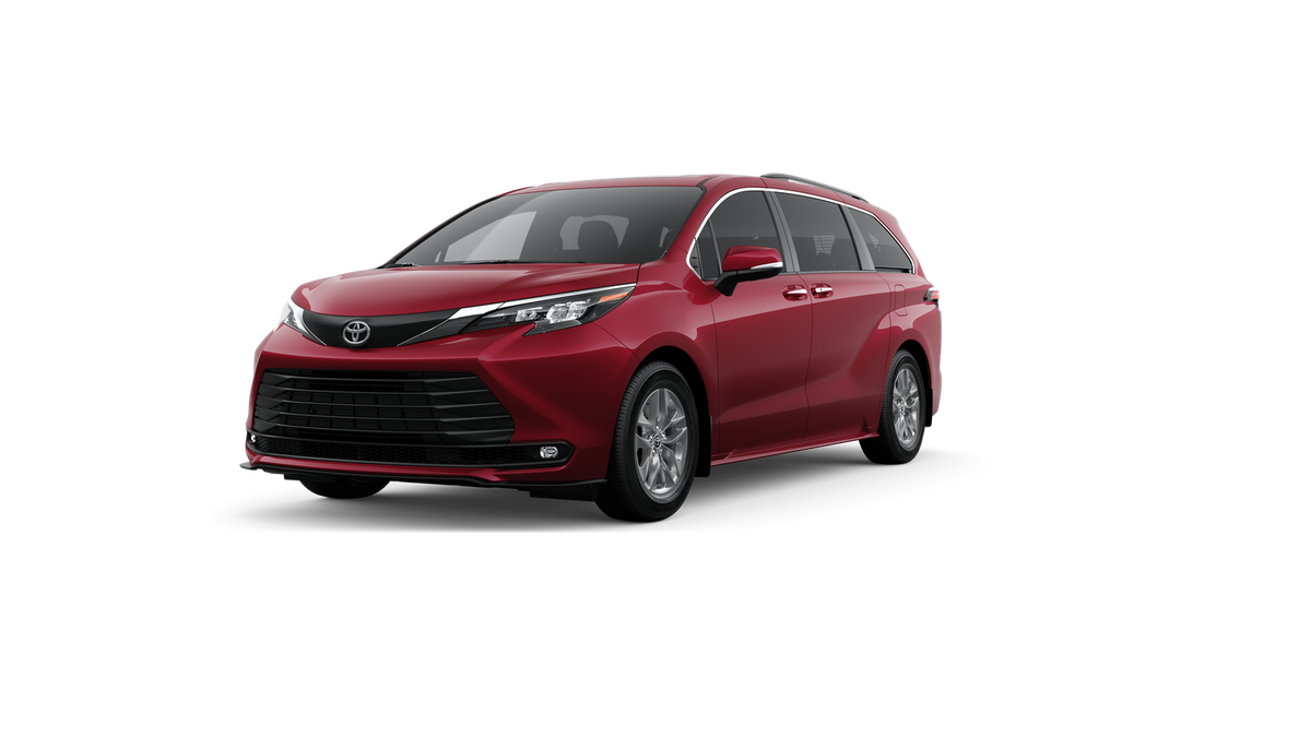 Red (Ruby Flare Pearl 1) 2026 Toyota Sienna Minivan All-Wheel Drive 