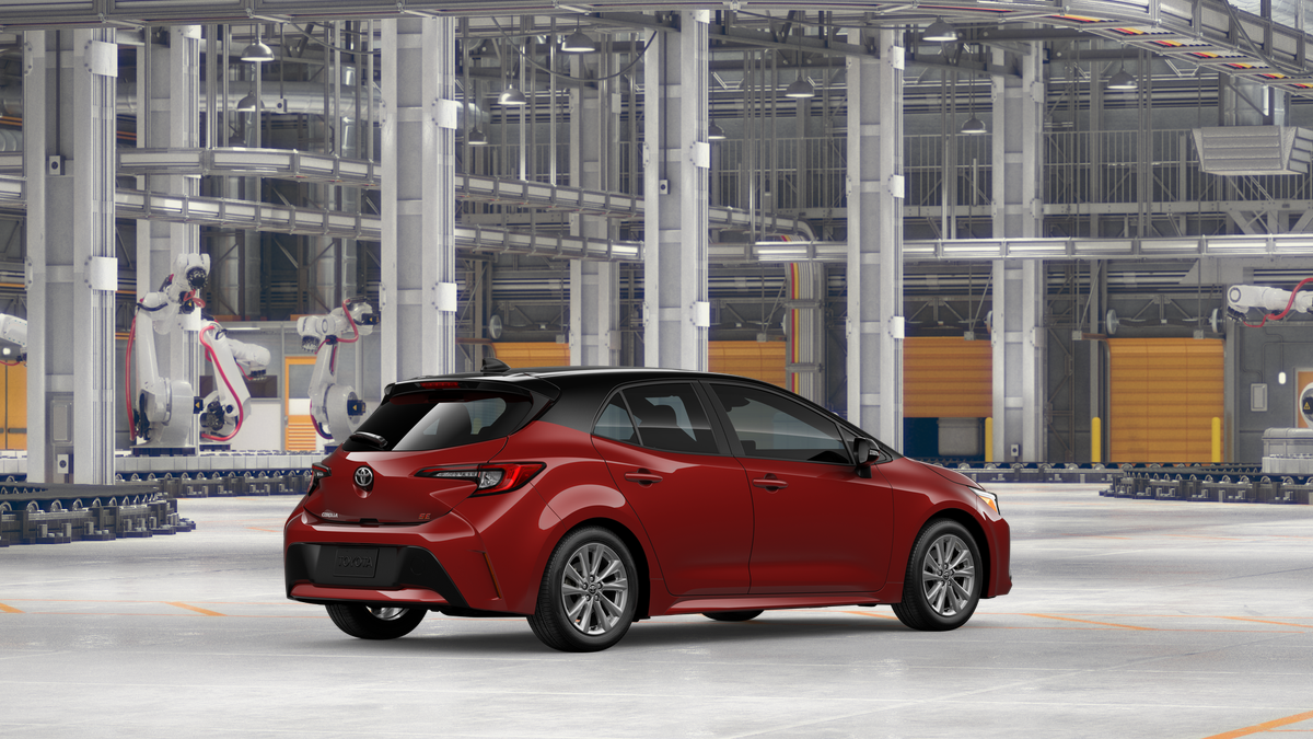 New 2026 Finish Line Red with Midnight Black Metallic roof <sup>1</sup> Toyota  SE image 12