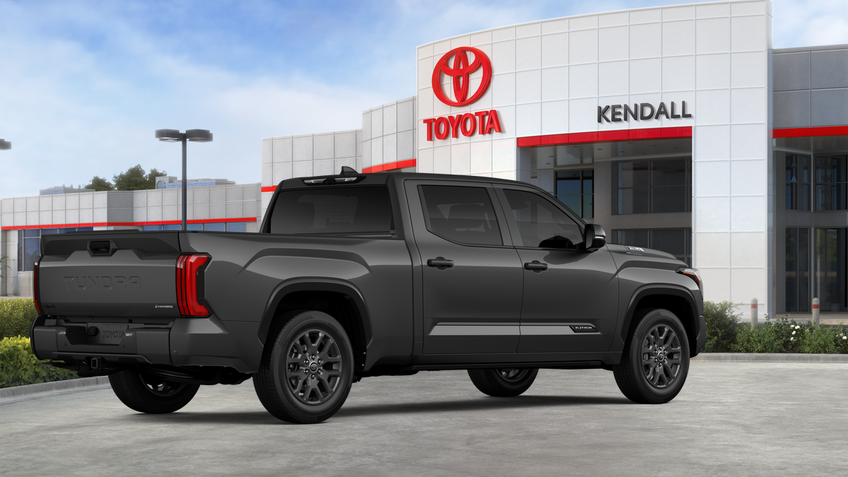 New 2026 Magnetic Gray Metallic Toyota Tundra Platinum image 42