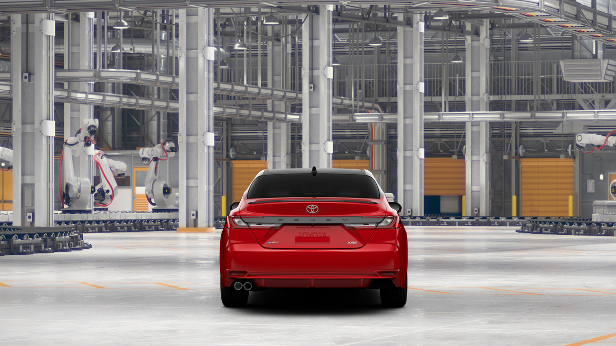New 2026 Supersonic Red with Midnight Black Metallic roof <sup>1</sup> Toyota  XSE image 10