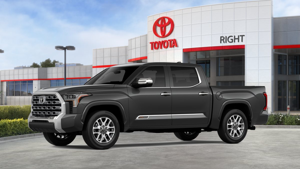 New Magnetic Gray Metallic 2026 Toyota Tundra 1794 Edition for