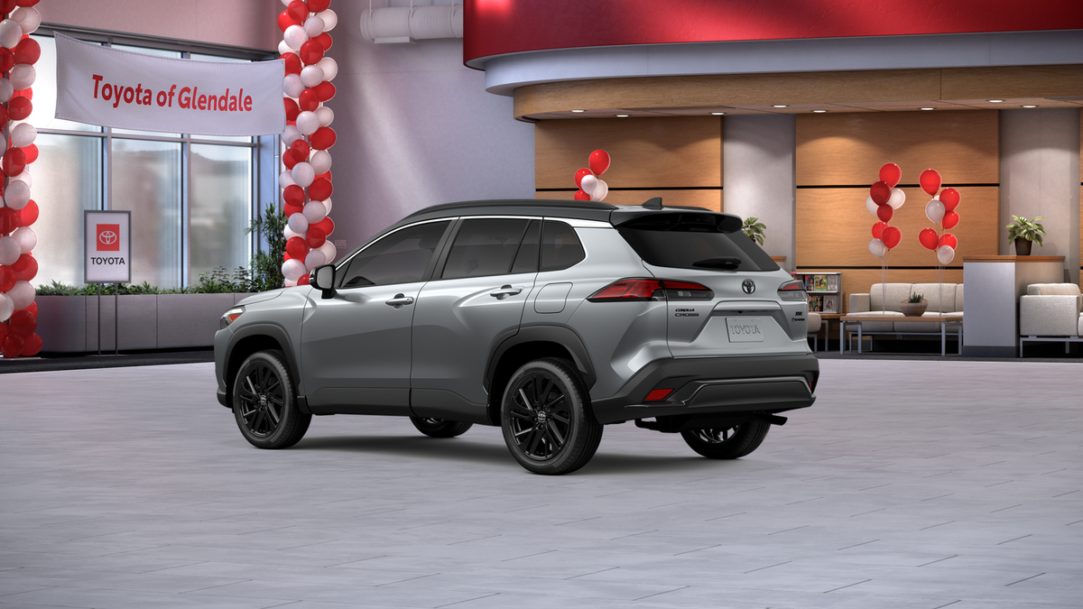 New 2026 Sonic Silver with Jet Black roof <sup>1</sup> Toyota  XSE image 8
