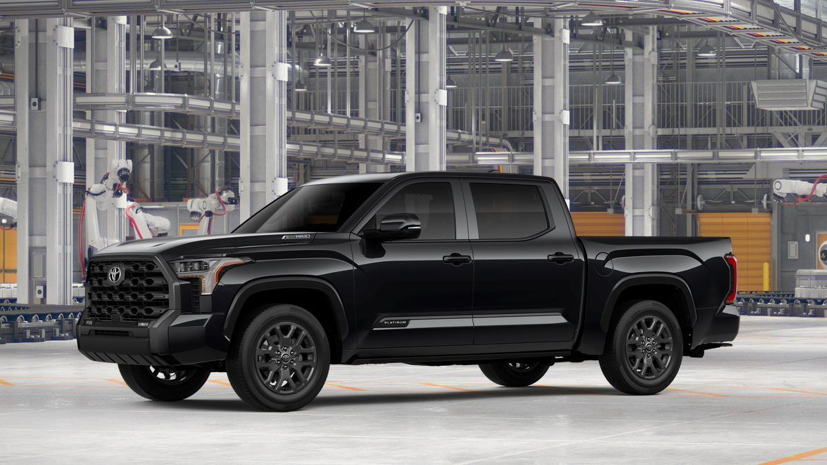 New 2026 Midnight Black Metallic Toyota Tundra Platinum image 11