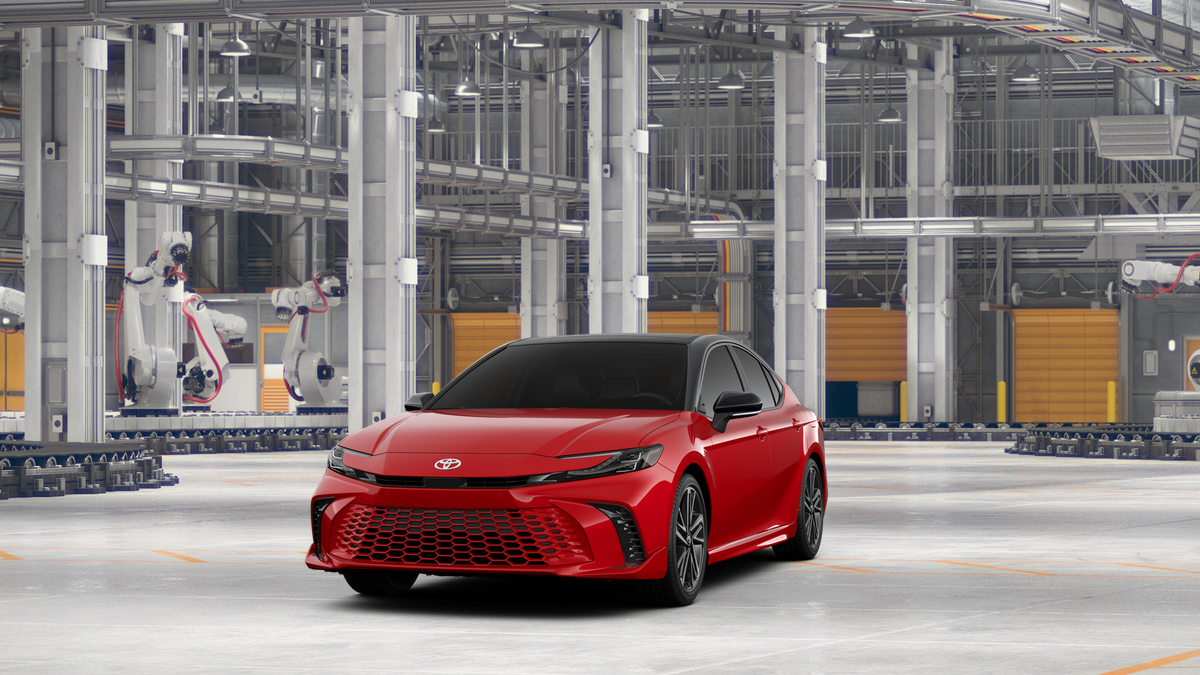 New 2026 Supersonic Red with Midnight Black Metallic roof <sup>1</sup> Toyota  XSE image 21