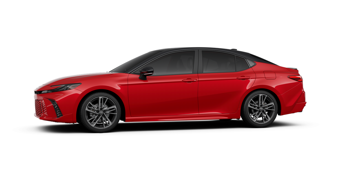 New 2026 Supersonic Red with Midnight Black Metallic roof <sup>1</sup> Toyota  XSE image 5