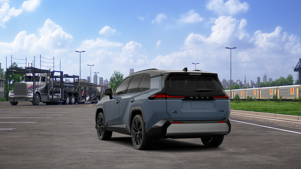 New 2026 Storm Cloud with Midnight Black Metallic roof <sup>1</sup> Toyota  XSE image 9