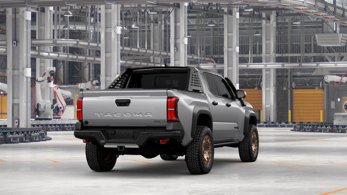 New 2026 Celestial Silver Metallic Toyota Tacoma Trailhunter image 11