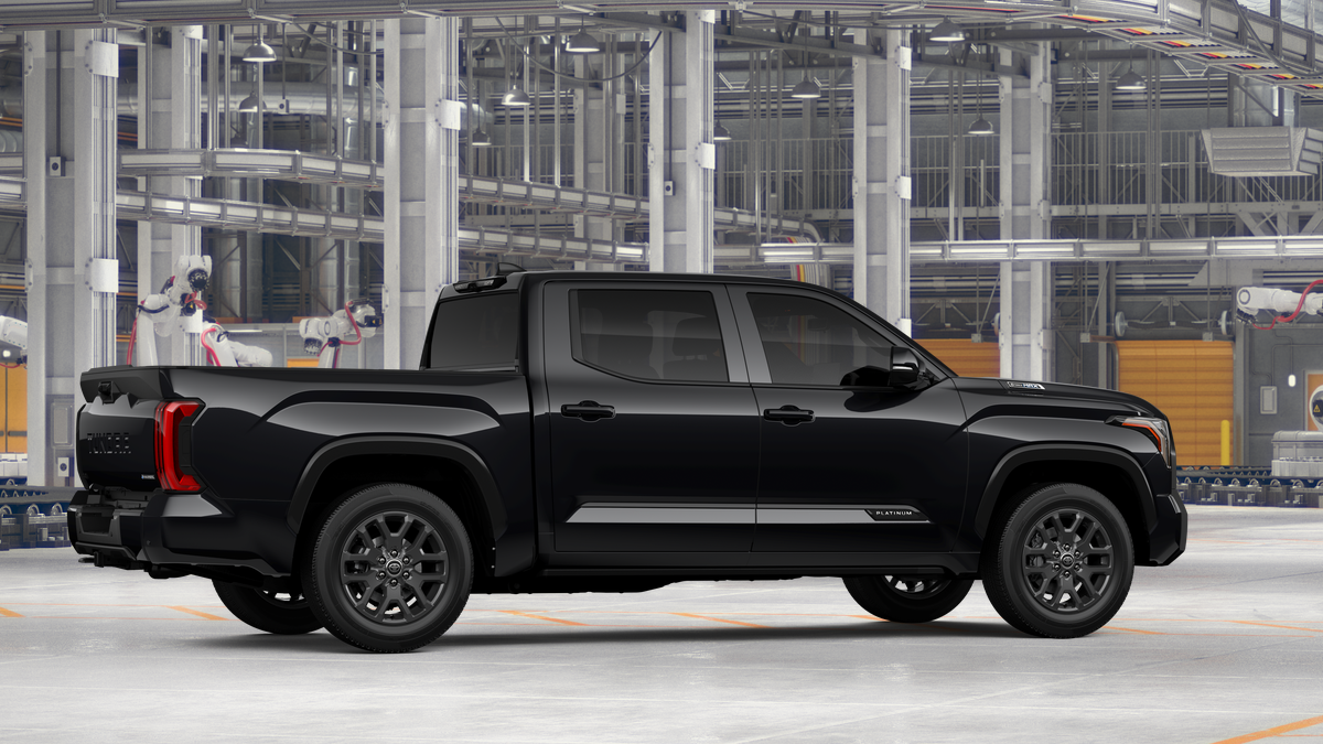 New 2026 Midnight Black Metallic Toyota Tundra Platinum image 21