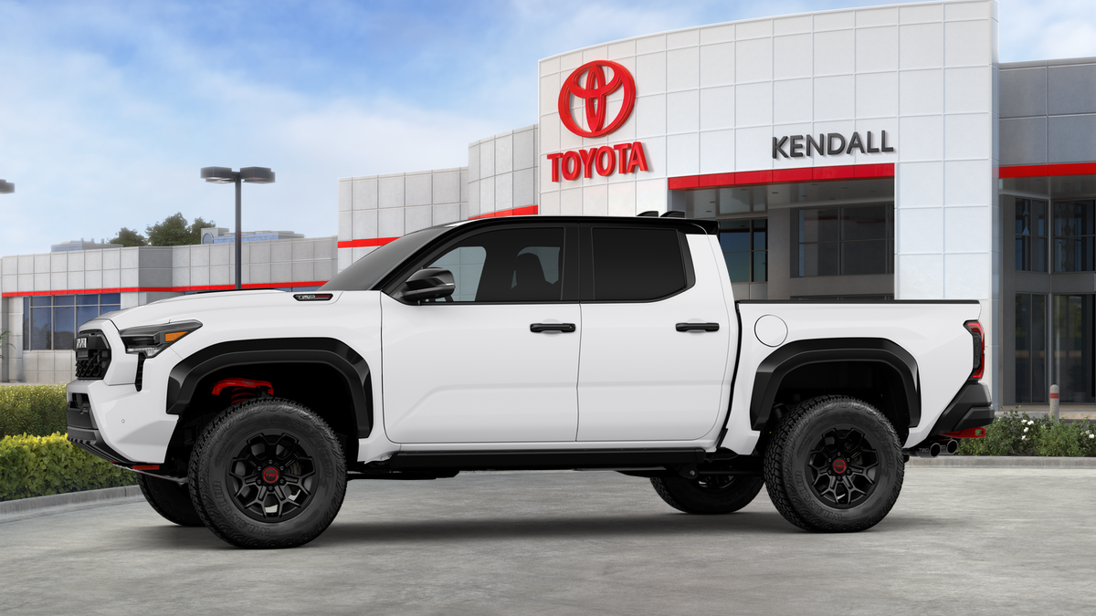 New 2026 Ice Cap with Black roof Toyota Tacoma TRD Pro image 5