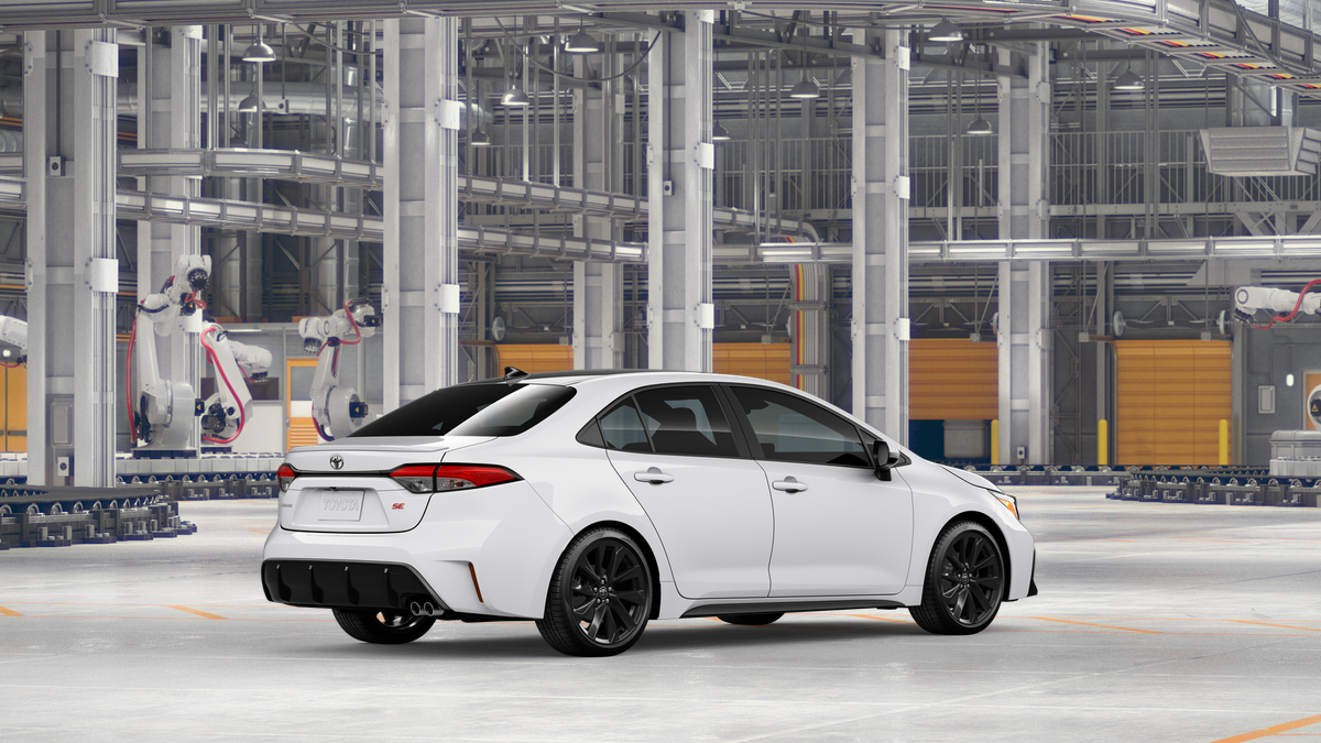 New 2026 Ice Cap with Midnight Black Metallic roof <sup>1</sup> Toyota  SE image 12