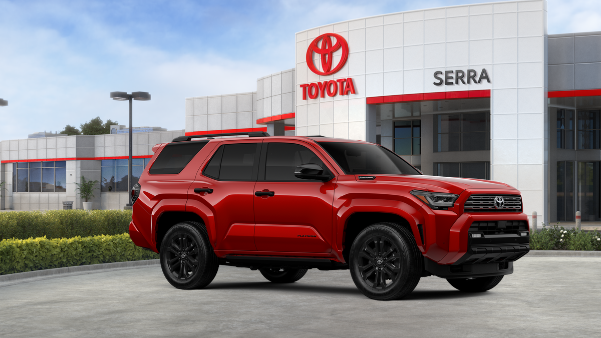 New 2026 Supersonic Red <sup>1</sup> Toyota 4Runner Platinum image 16