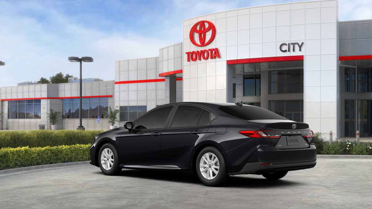 New 2026 Midnight Black Metallic Toyota  LE image 8