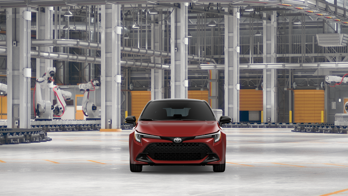 New 2026 Finish Line Red with Midnight Black Metallic roof <sup>1</sup> Toyota  SE image 19