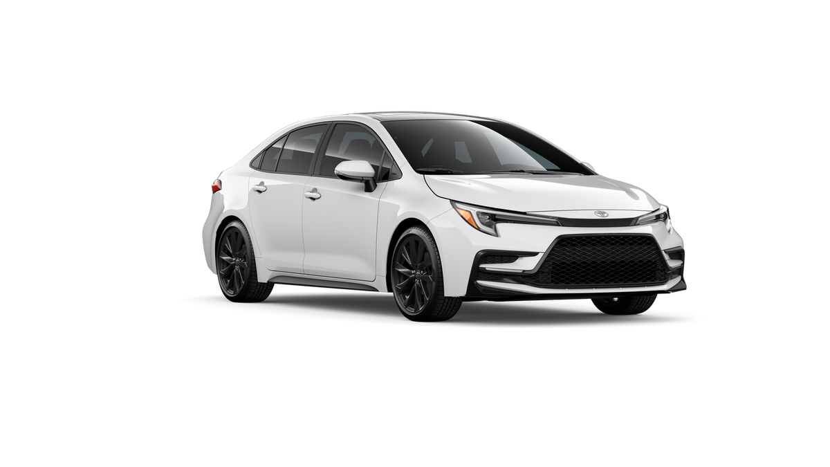 New 2026 Ice Cap with Midnight Black Metallic roof <sup>1</sup> Toyota  SE image 17
