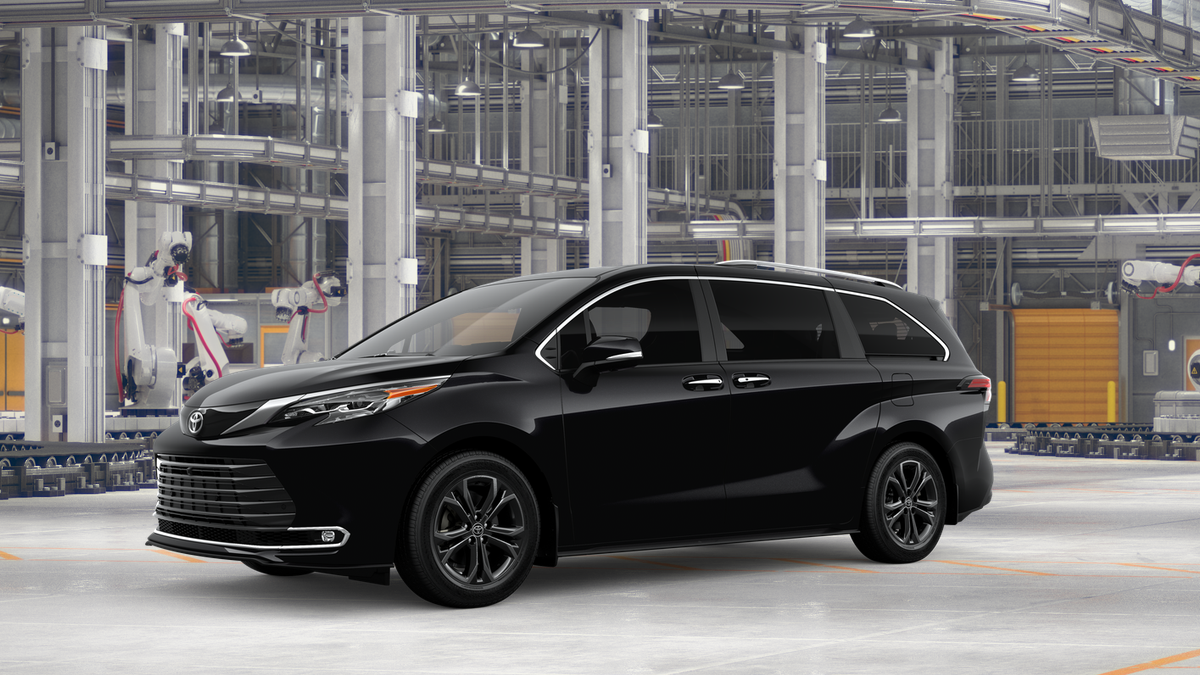 New 2026 Midnight Black Metallic Toyota Platinum image 2