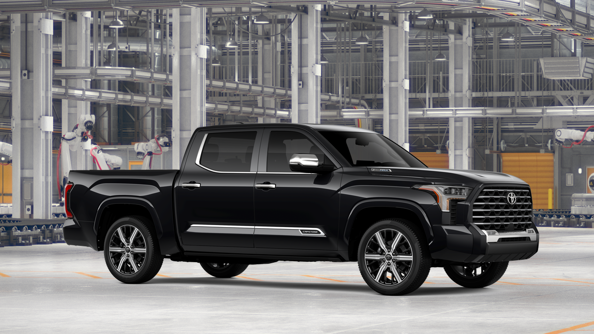 New 2026 Midnight Black Metallic Toyota Tundra Capstone image 16