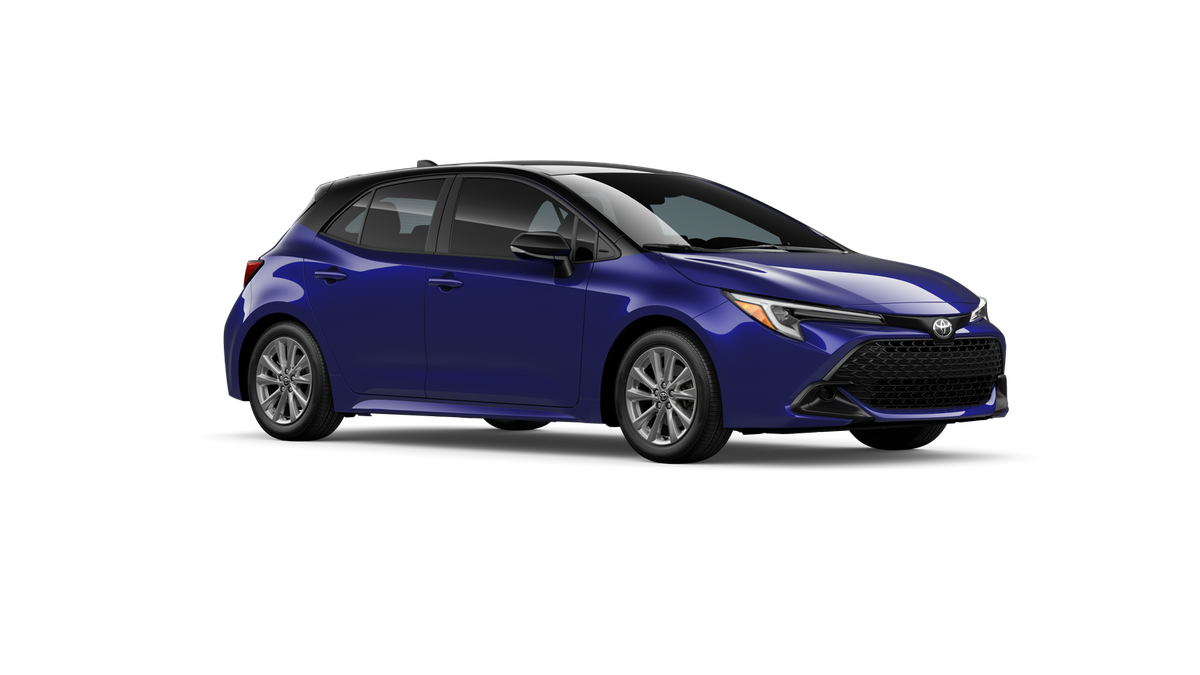 New 2026 Blue Crush Metallic with Midnight Black Metallic roof <sup>1</sup> Toyota  SE image 16