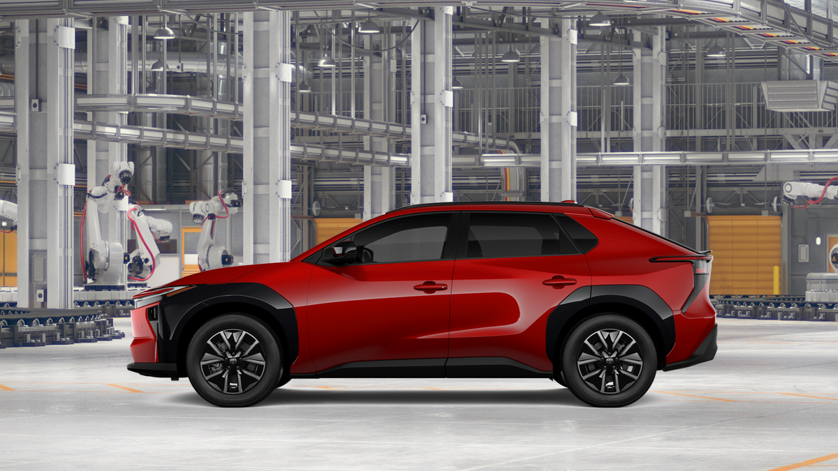New Supersonic Red [extra cost color] 2026 Toyota bZ XLE for Sale
