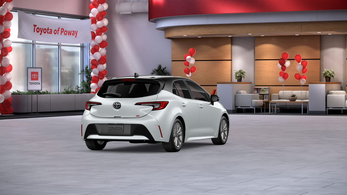 New 2027 Wind Chill Pearl with Black roof <sup>1</sup> Toyota  SE image 33