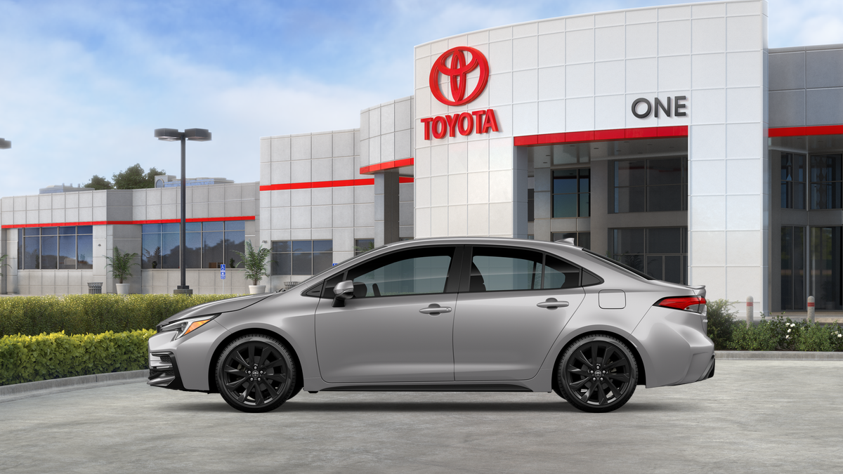 New 2026 Classic Silver Metallic Toyota  SE image 37