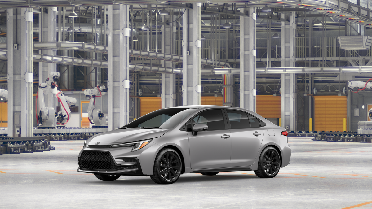 New Classic Silver Metallic with Midnight Black Metallic roof