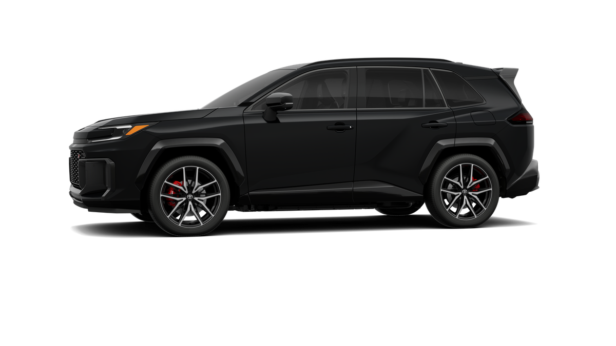 New Midnight Black Metallic 2026 Toyota RAV4 Plug-In Hybrid GR