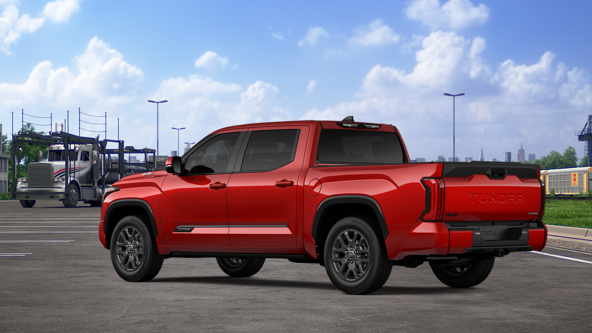 New 2026 Supersonic Red <sup>1</sup> Toyota Tundra Platinum image 8