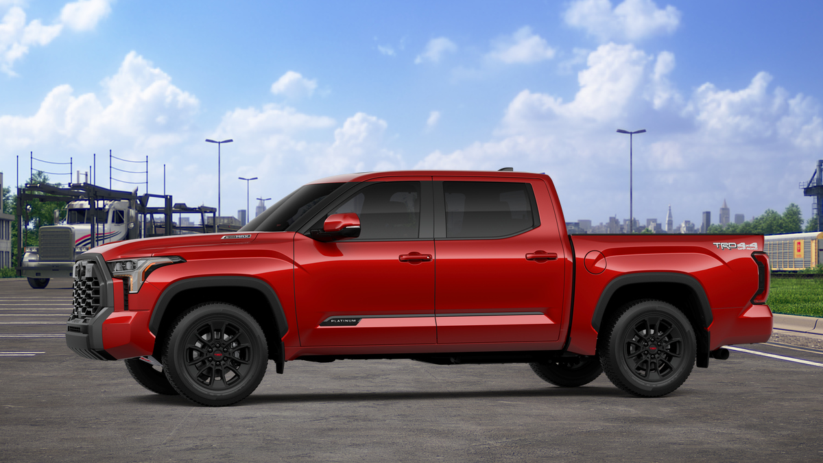 New 2026 Supersonic Red <sup>1</sup> Toyota Tundra Platinum image 5