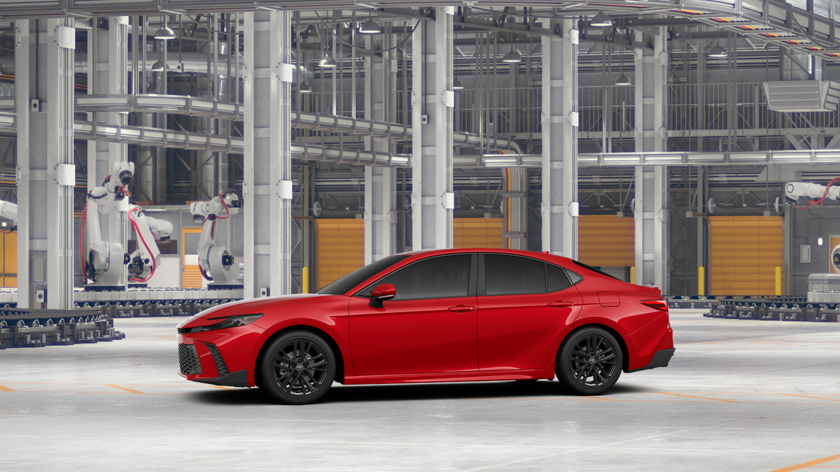 New 2027 Supersonic Red Toyota SE image 3