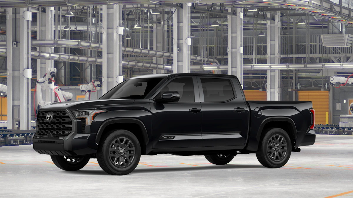 New Midnight Black Metallic 2026 Toyota Tundra Platinum for Sale