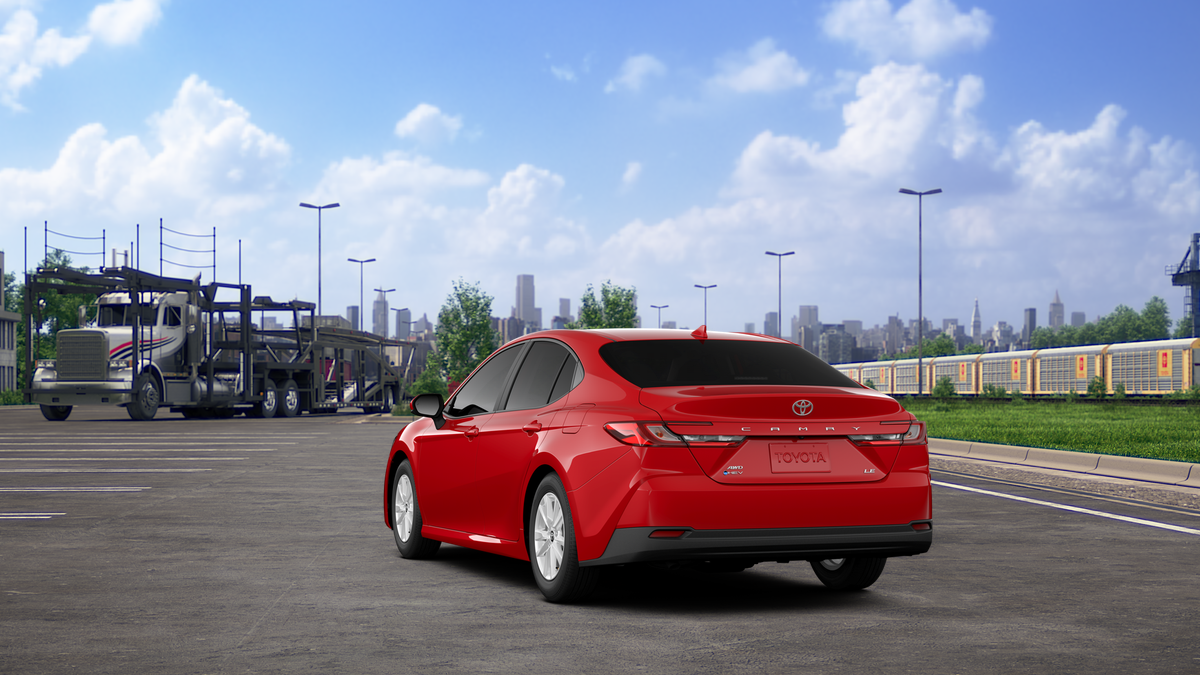 New 2026 Supersonic Red <sup>1</sup> Toyota  LE AWD image 9