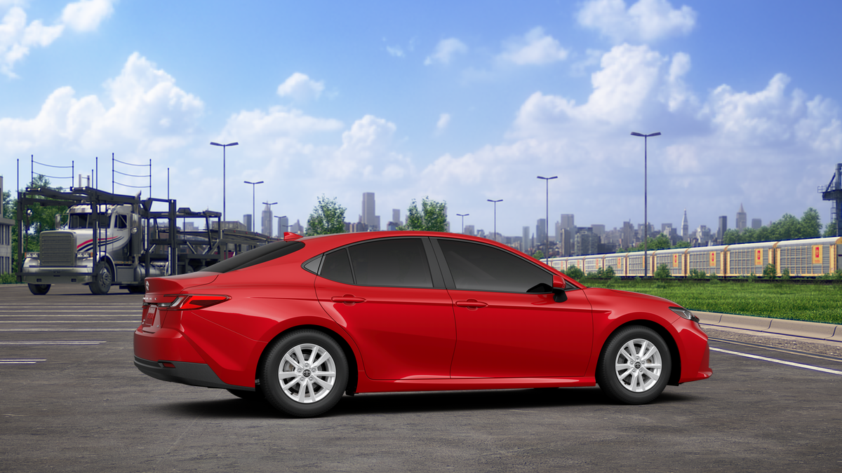 New 2026 Supersonic Red <sup>1</sup> Toyota  LE AWD image 13