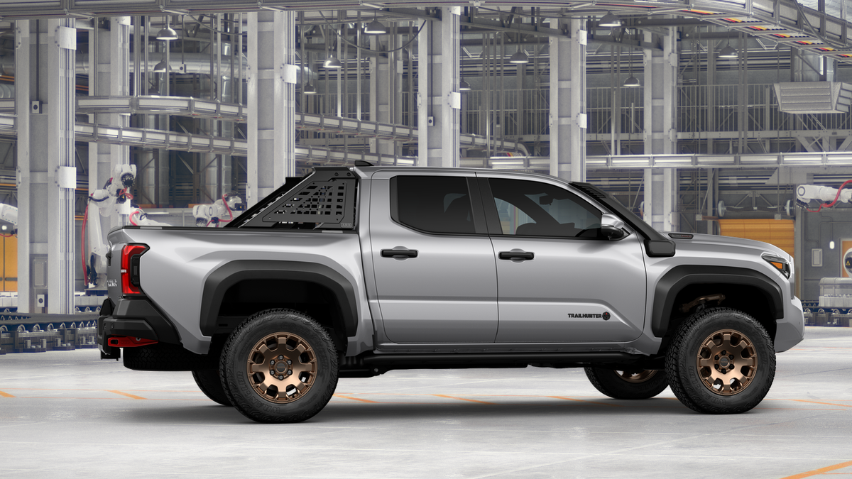 New 2026 Celestial Silver Metallic Toyota Tacoma Trailhunter image 14