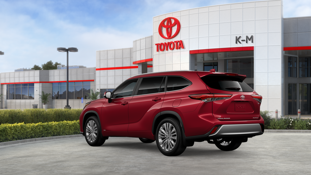New 2026 Toyota Highlander Hybrid SUV