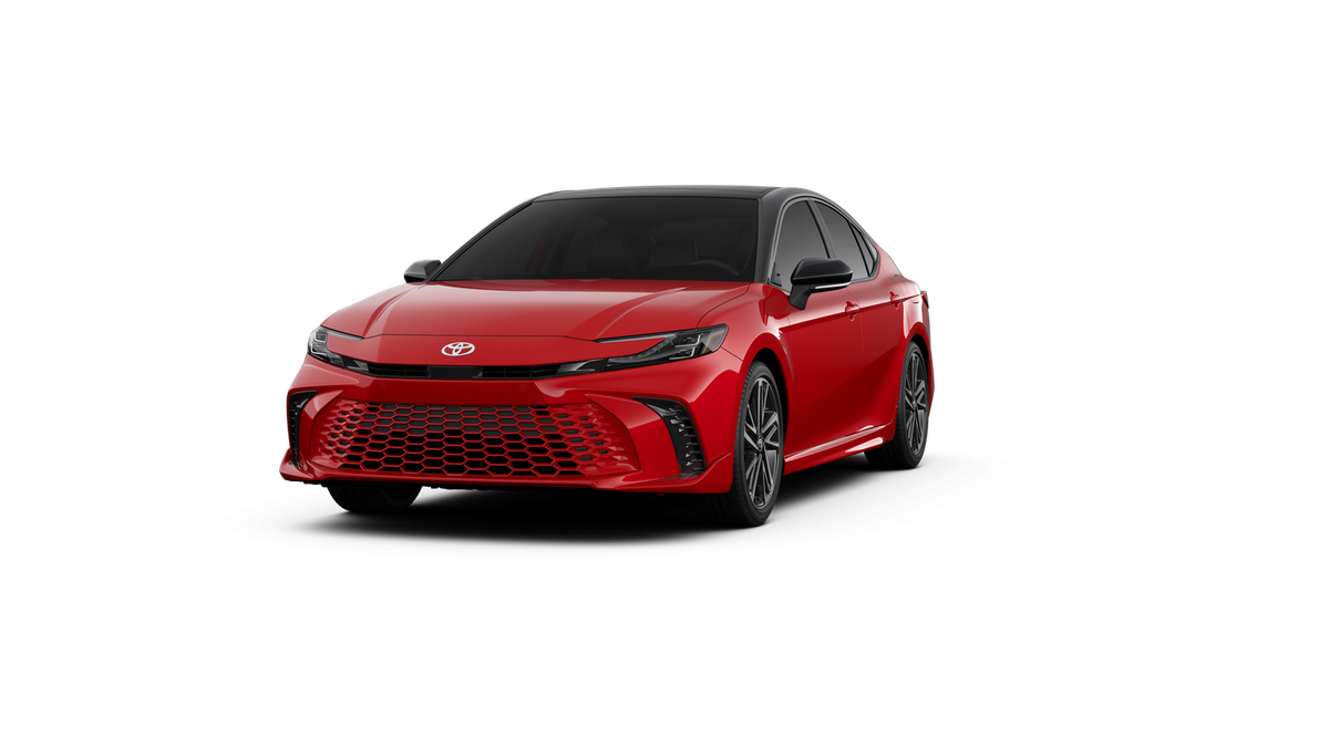 New 2026 Supersonic Red with Midnight Black Metallic roof <sup>1</sup> Toyota  XSE image 43