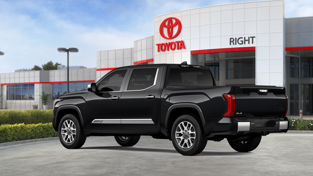 New Midnight Black Metallic 2026 Toyota Tundra 1794 Edition for