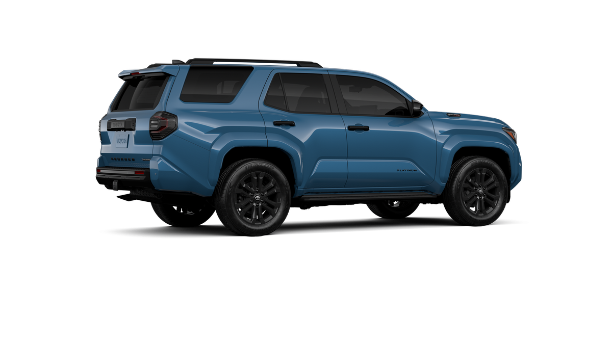 New 2026 Heritage Blue Toyota 4Runner Platinum image 46
