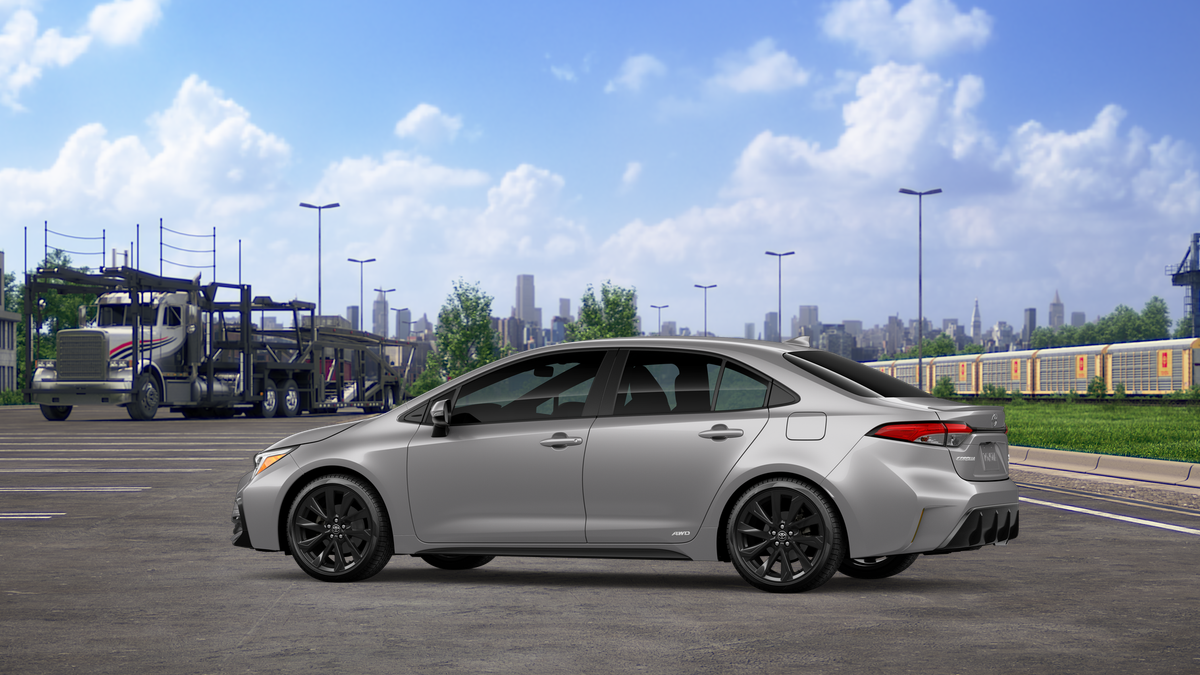 New 2026 Classic Silver Metallic Toyota  SE AWD image 7