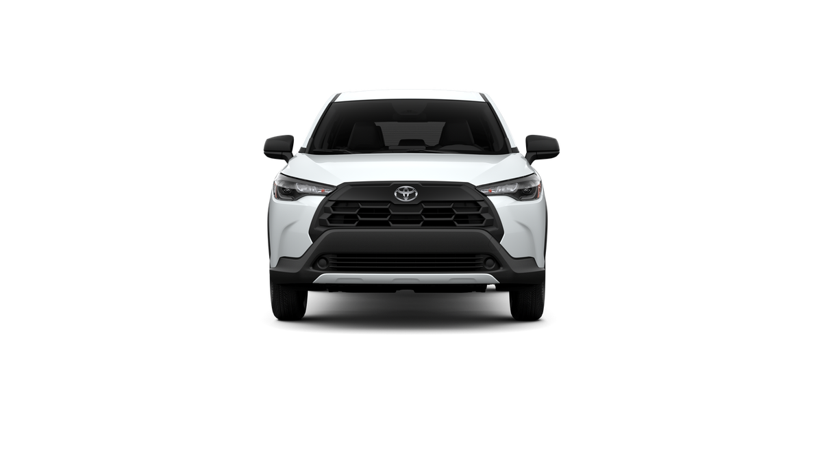 White (Wind Chill Pearl) 2026 Toyota Corolla Cross L FWD SUV / Crossover Front-Wheel Drive Continuously Variable Transmission