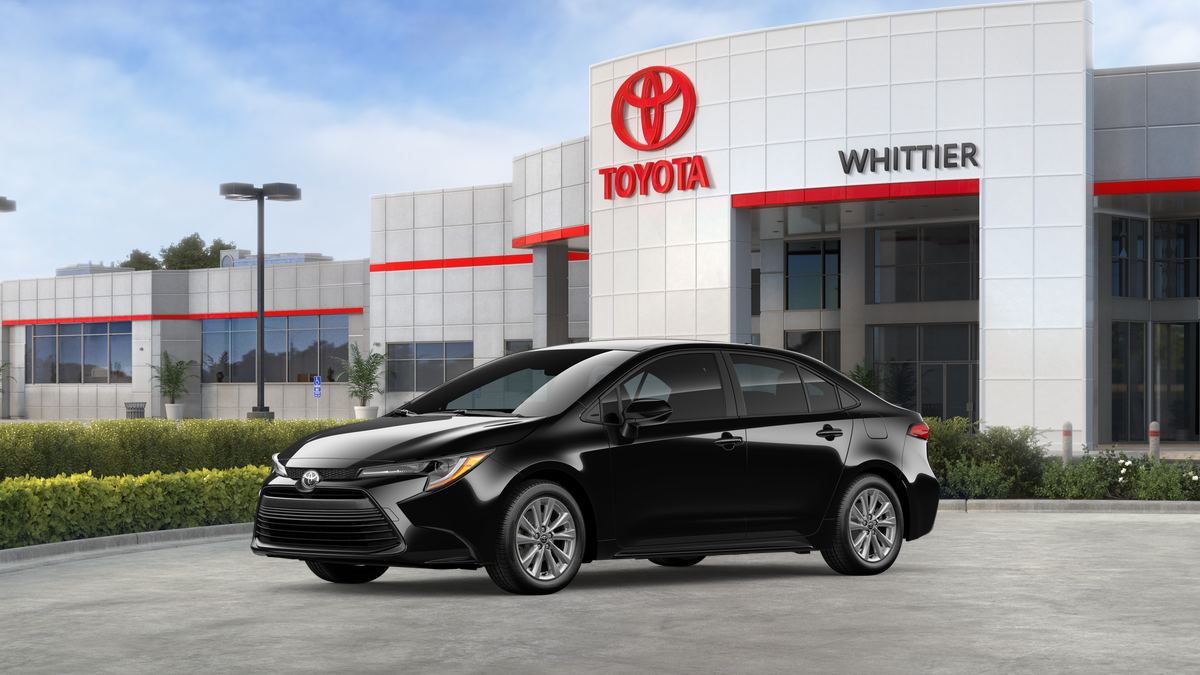 New 2026 Midnight Black Metallic Toyota  LE image 3