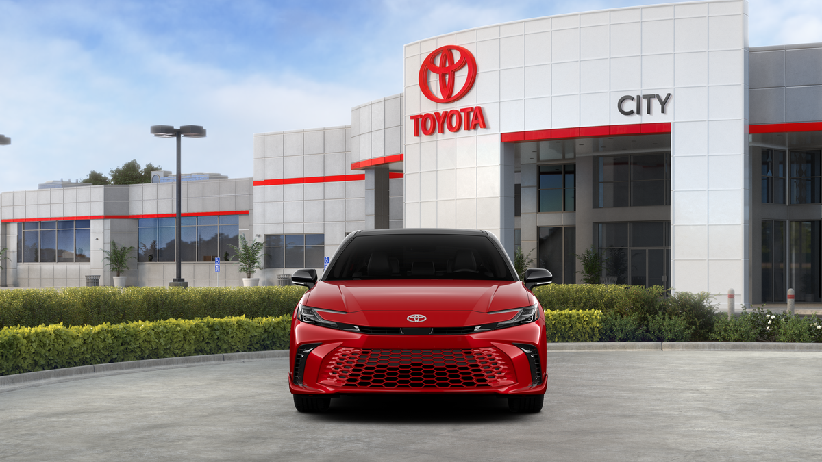 New 2026 Supersonic Red with Midnight Black Metallic roof <sup>1</sup> Toyota  XSE image 46