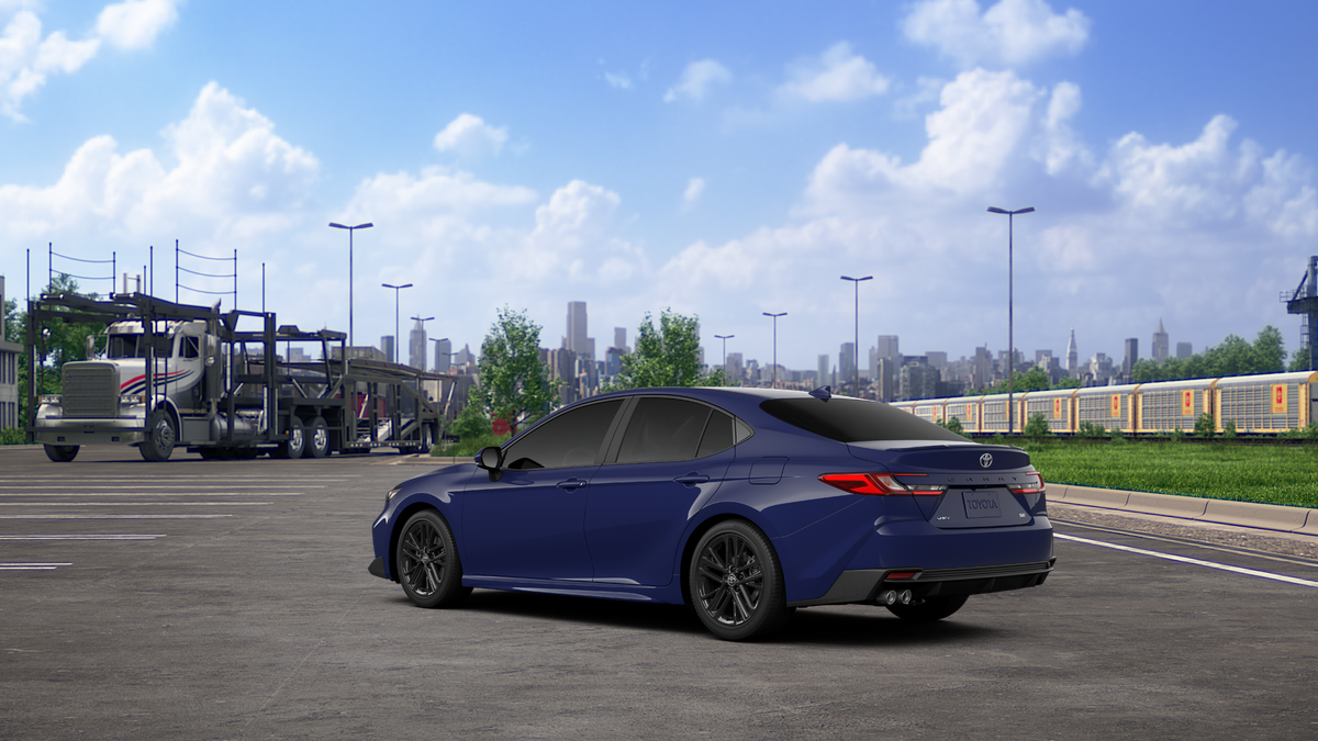 New 2027 Reservoir Blue Toyota  SE image 8