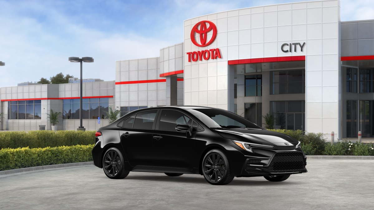 New 2026 Midnight Black Metallic Toyota  SE image 16