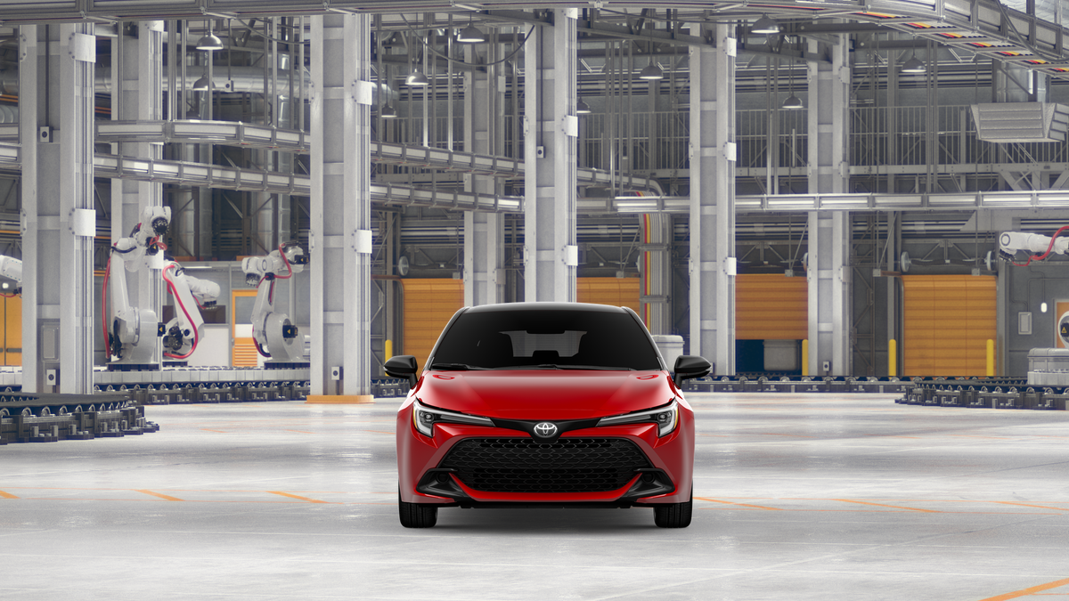 New 2027 Finish Line Red with Black roof <sup>1</sup> Toyota  SE image 19